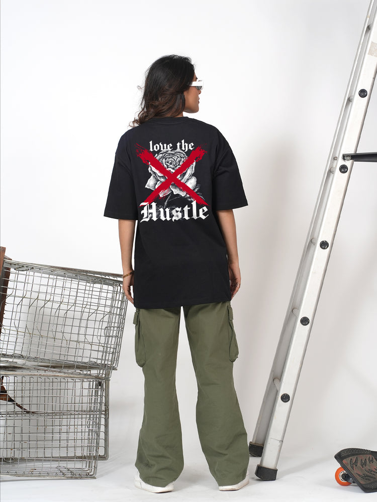 Hustle Black Loose fit t-shirt  T-shirt