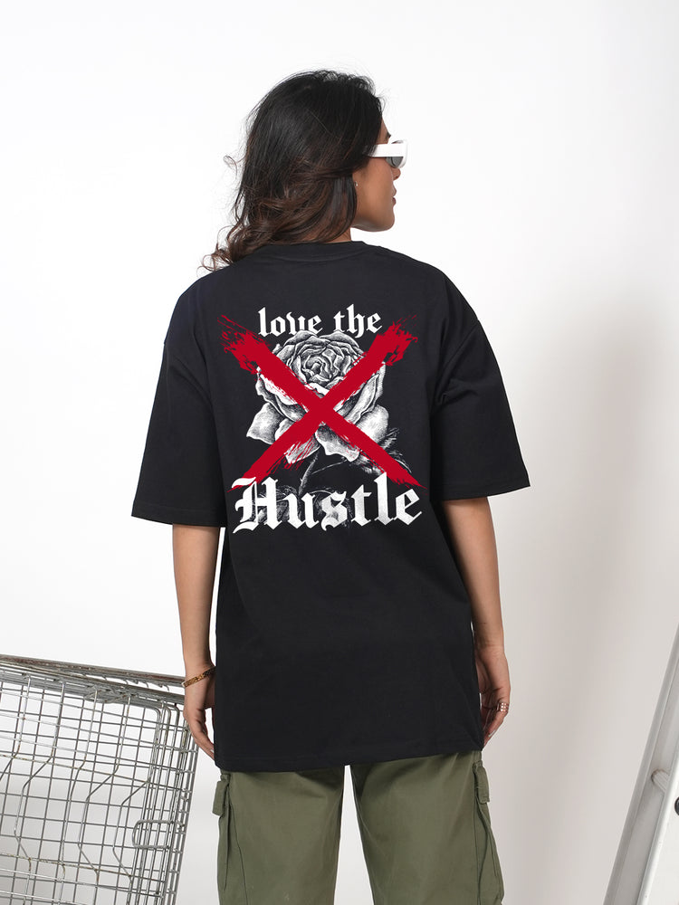 Hustle Black Loose fit t-shirt  T-shirt